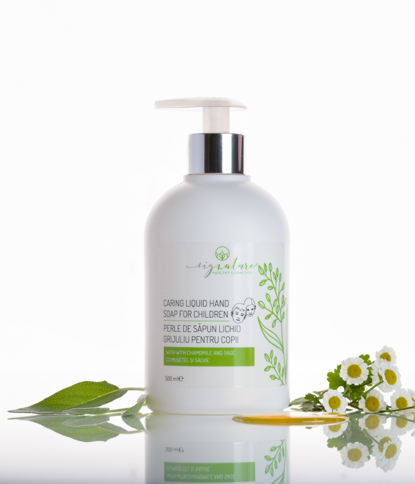 Caring Liquid Hand Soap with Chamomile and Sage for Kids - 500 ml