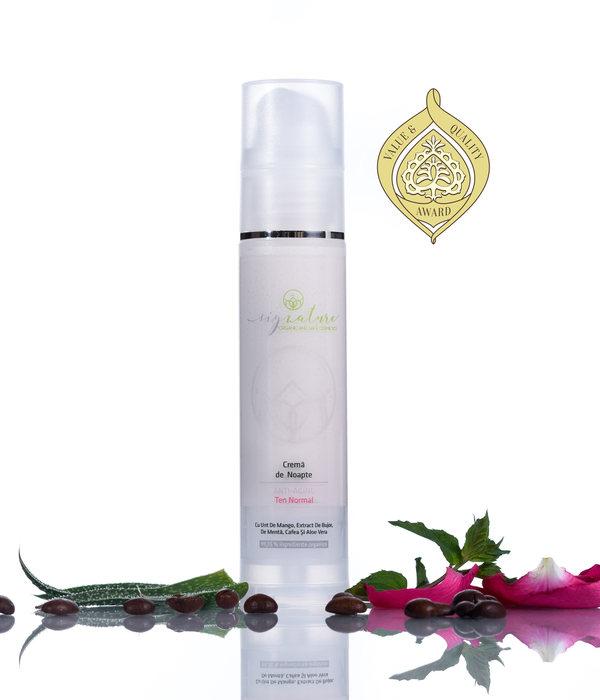 Cremă hidratantă de noapte pt. ten normal
