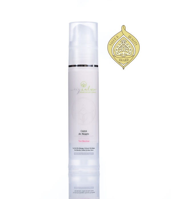 Cremă hidratantă de noapte pt. ten normal